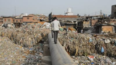 Slum i Indien