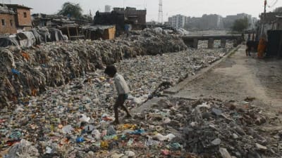 Slum i Indien