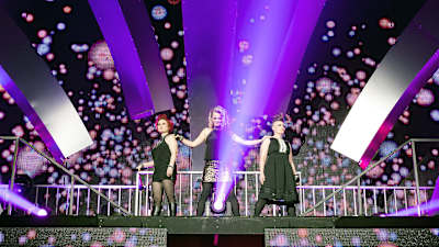 Mascara keikkalavalla