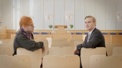 Fredrik Westblom möter mormonen Emil Pärkkä