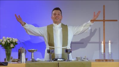 Daniel Björk som liturg