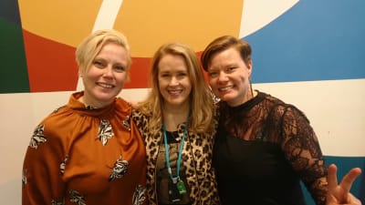 Hannah Norrena, Linda Rosendal och Camilla Bergendahl
