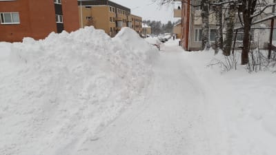 Luminen katu Kajaanissa