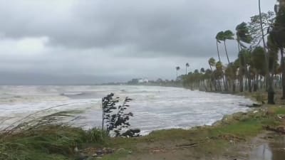 Cyklonen Sarai i Fiji 28.12.2019