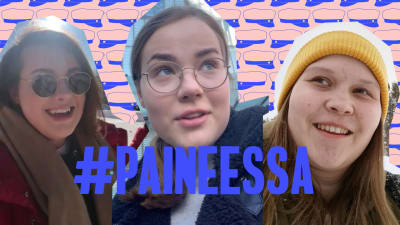 Paineessa-dokumentin kolme päähenkilöä