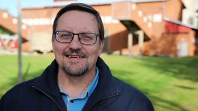 Kenth Nedergård Kosnäsin kaivosalueella