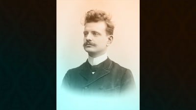 Jean Sibelius vuonna 1885.