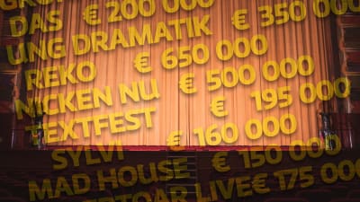 Summor på beviljade stipendier för nyskriven finlandssvensk dramatik.