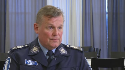 Polisinspektör Pekka Heikkinen på polisstyrelsen