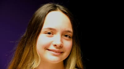 Adriana Padilla-Johansson - skolelev i Kvaba i Borgå 2022