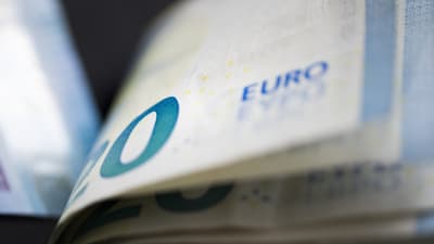 Eurosedel, värde 20 euro.
