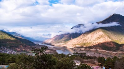 Bild från Yunnan-provinsen i Kina