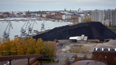 Kolkraftverket på Hanaholmen i Helsingfors.