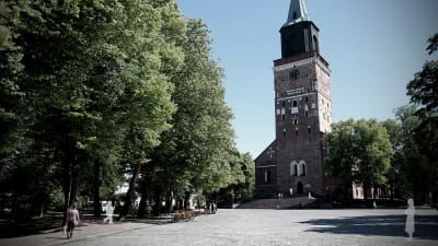 Åbo domkyrka i en lite mörkare bild.