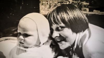 Bo Ahlgren och hans mamma