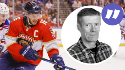 Aleksander Barkov spelar ishockey.