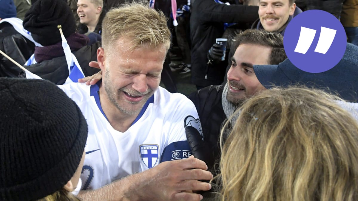 Football Finland has tears of joy in its eyes – blink and see how the wall fell before our feet – sports – svenska.yle.fi