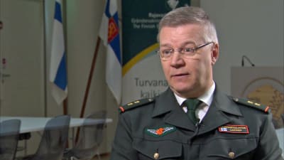 Generalmajor Ilkka laitinen är bidträdande chef vid Gränsbevakningsväsendet.