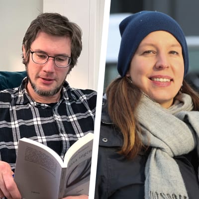 Fredrik Sonck och Linda Grönqvist i kollage.