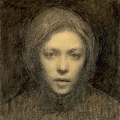 Ellen Thesleff, Självporträtt (1894-1895)