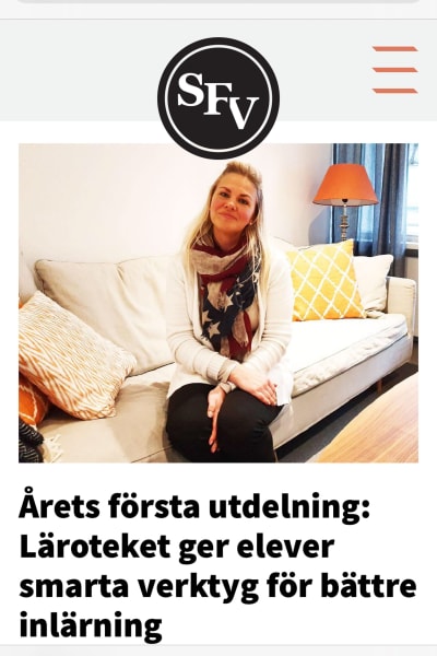 Daniela Strandberg på Läroteket