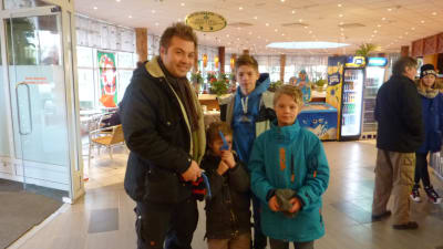Christoffer Streng, Filip Streng, Samuel Streng och Jeremia Streng