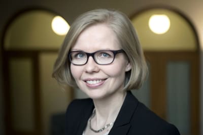 Valtiovarainministeriön vero-osaston ylijohtaja Terhi Järvikare 3.3.2016