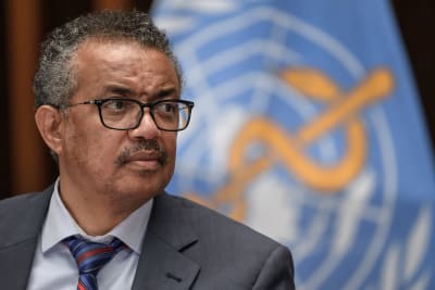 WHO:s chef Tedros Adhanom Ghebreyesu