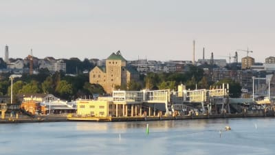Turun linna ja satama.