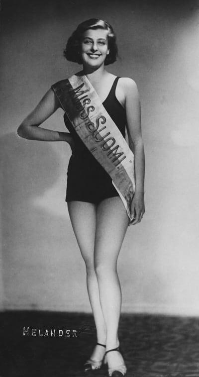 Miss Suomi 1933 Ester Toivonen