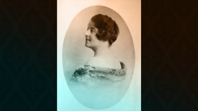 Pianisti Maria Neuscheller kapellimestari George de Godzinskyn äiti 1900-luvun alussa.