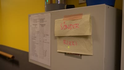 Rörposten är sönder på Vasa centralsjukhus.