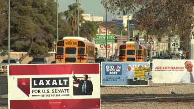 Valplakat för republikanen Adam Laxalt i Nevada