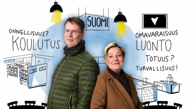 Suomalaisuuden selkärangan juontajat