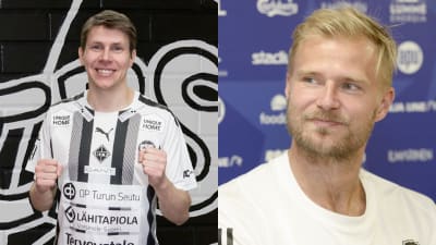 Collage med Riku Riski och Paulus Arajuuri.