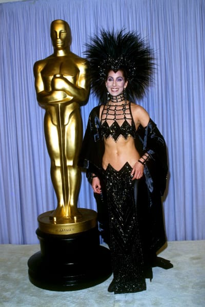 Cher på Oscarsgalan 1987