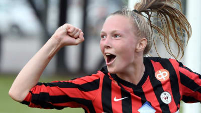 Sanni Franssi nätade i Champions League-kvalet.