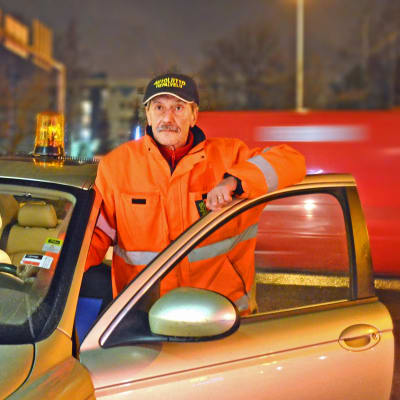 Stefan "Steff" Ekström har varit vägserviceman i 38 år.