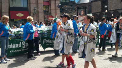 Löparre i bostonmaraton 2014