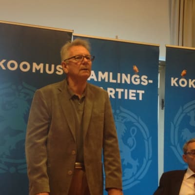 Bjarne Kallis ställer upp för Samlingspartiet i riksdagsvalet 2015.