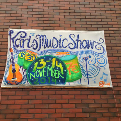 Karis Music Show ordnas 13-14 november 2014 på Tryckeriteatern
