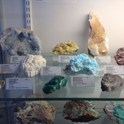 För Viljo Nissinen var mineralens skönhet viktig.