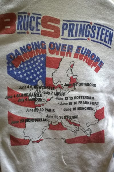 t-skjorta från turnén 1985.
