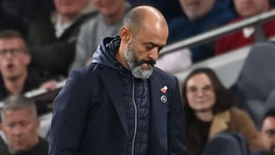 Tottenhams tränare Nuno Santo.