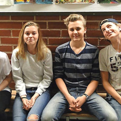 Elever i Grundskolan Norsen.