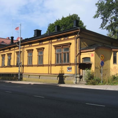 Det Strandellska huset vid Eriksgatan 33 i Åbo