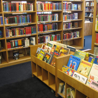 barnavdelningen på stadsbiblioteket i Åbo