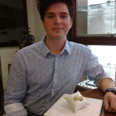 Niko Vakkuri voitti nuorten kultaseppien Pohjoismaiden mestaruuskilpailun.