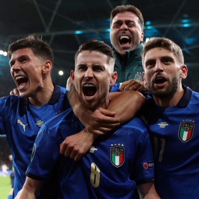 Italien jublar i EM.