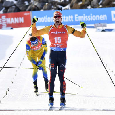 Arnd Peiffer jublar.